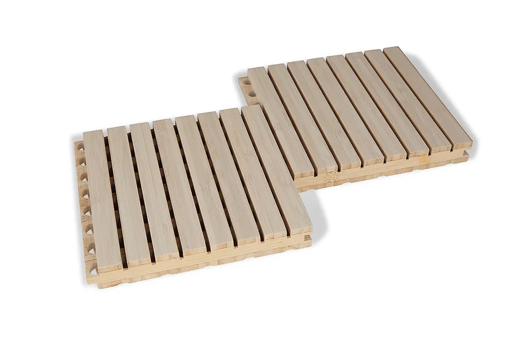 Bamboo Acoustic Interior Cladding Natural 128x18mm 2.9m - Image 3