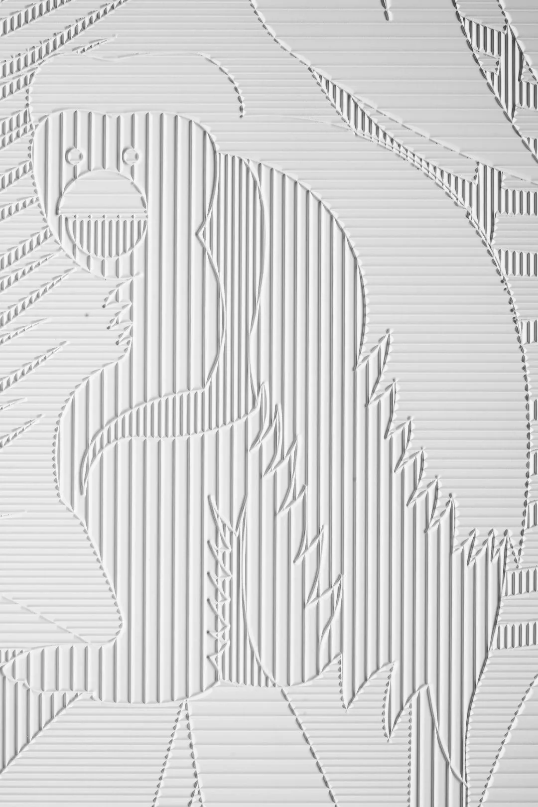Architectural 3D MDF Wall Panels Selva Polyptych - Image 4