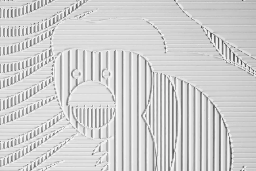 Architectural 3D MDF Wall Panels Selva Polyptych - Image 6