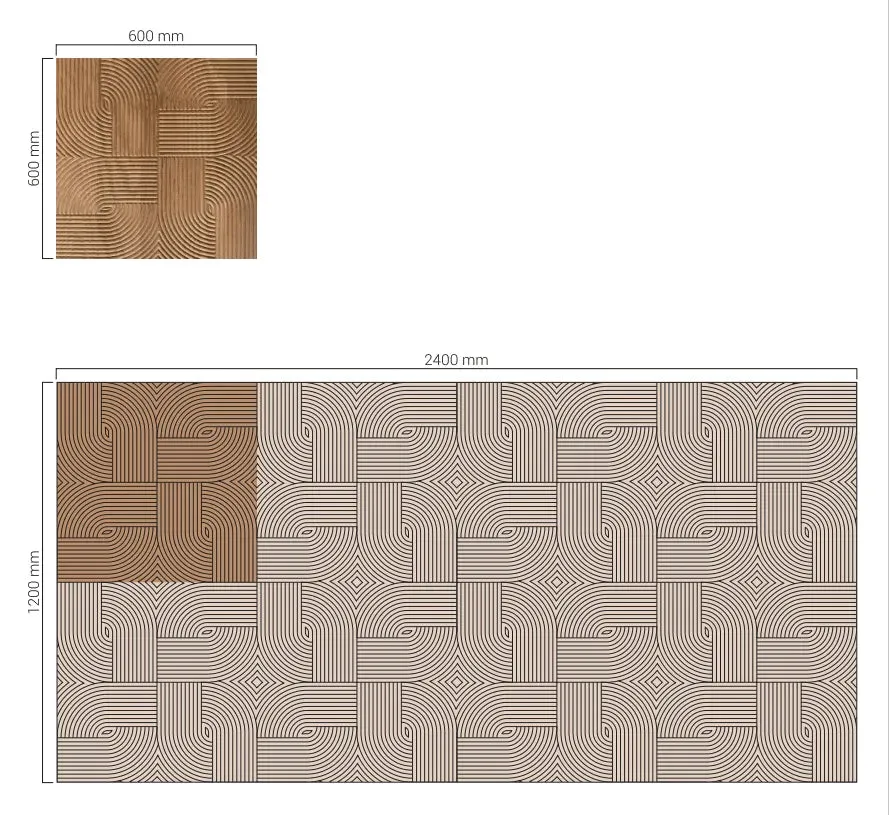 Architectural 3D Wall Panel Zen - Image 11