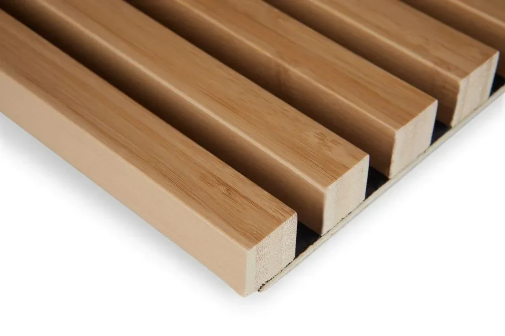 Flexible Acoustic Slat Wall Bamboo Panel 2900x400x25mm - Image 6