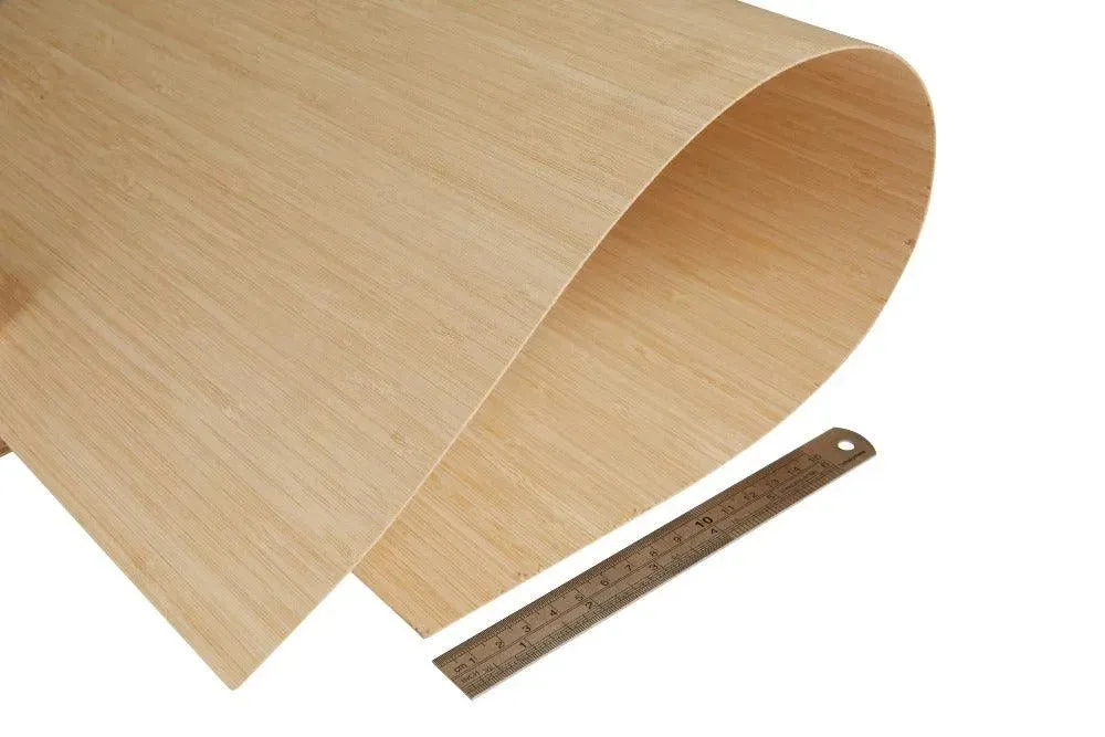 Carbonized Bamboo Plywood 2.5 mm, 5 plies, narrow grain - Image 4