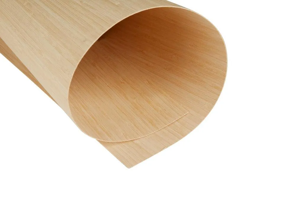 Natural Bamboo Plywood 0.9 mm, 3 plies, narrow grain, laser safe- 4 sizes available - Image 5