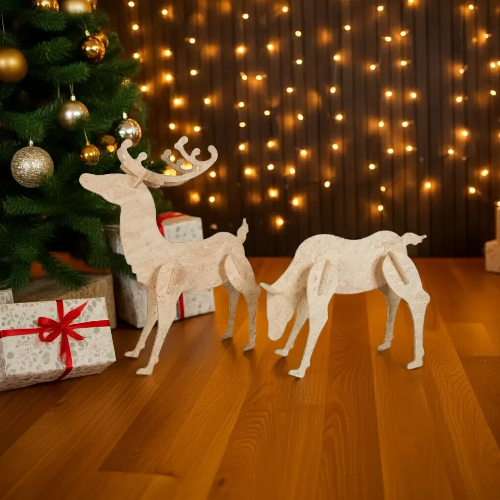 Christmas Reindeer Decoration (3 variants available) - Image 3