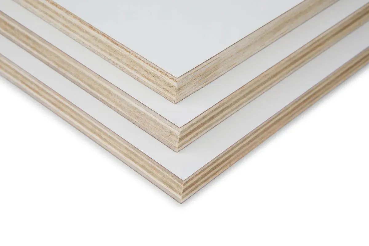 Light Weight Poplar Ply HPL White 2440x1220mm