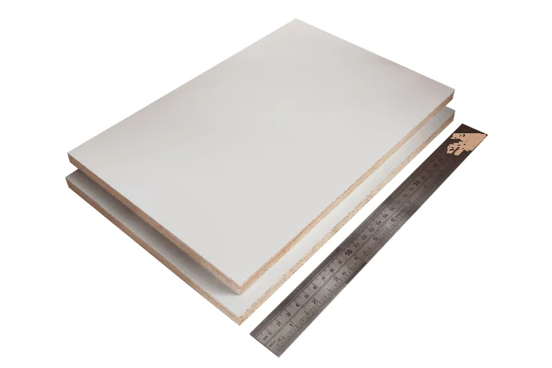 Riga Mel White Melamine Baltic Birch Plywood 2440x1220x12mm (Pack of 33) - Image 4